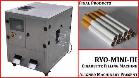 Ryo Mini Cigarette Filling Machinemanufacturing And Processing Machinery