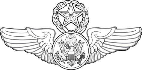 Air Force Enlisted Aircrew Wings Airforce Military