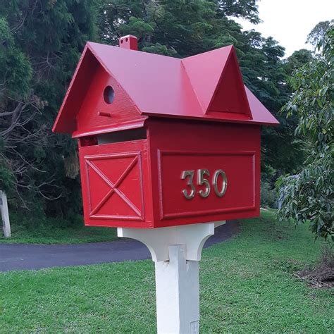 Our Beautiful New Letterbox Designed And Made By Us Outdoor Decor