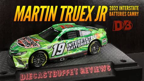 2022 Martin Truex Jr Interstate Batteries Toyota Camry Diecastbuffet