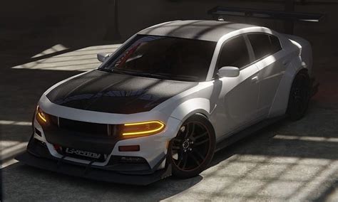 Dodge Charger Srt Modified Body 3d Model Rigged Cgtrader