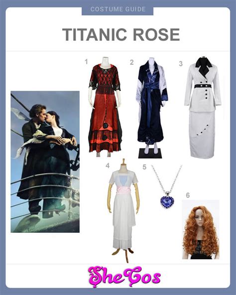 Titanic Rose Costumes