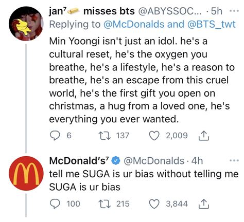 Mcdonald's bts meal launching may 26 as part of celebrity menu collaboration. Here Are 10 Of The Most Hilarious Reactions To BTS Suga's McDonald's Concept Photo - Koreaboo