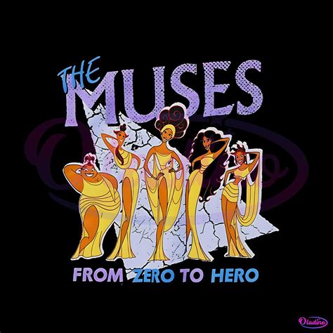 The Muses Zero To Hero Svg Disney Hercules Png File