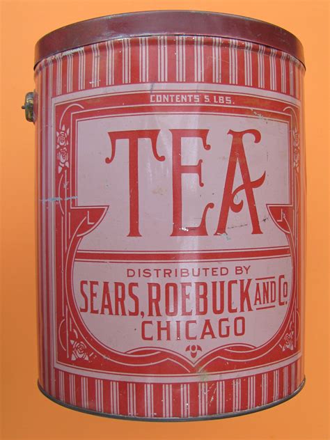 Sears And Roebuck Tea Circa 1915 Vintage Tea Tins Vintage Tea Rooms