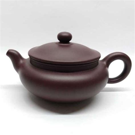 Zstp198 Yixing Teapot Purple Clay Zhe Ni 170 Cc Fortune Well Gallery