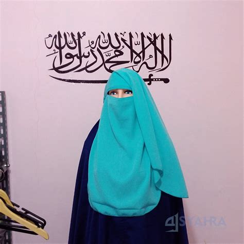 34 jilbab saudia warna pastel terkini