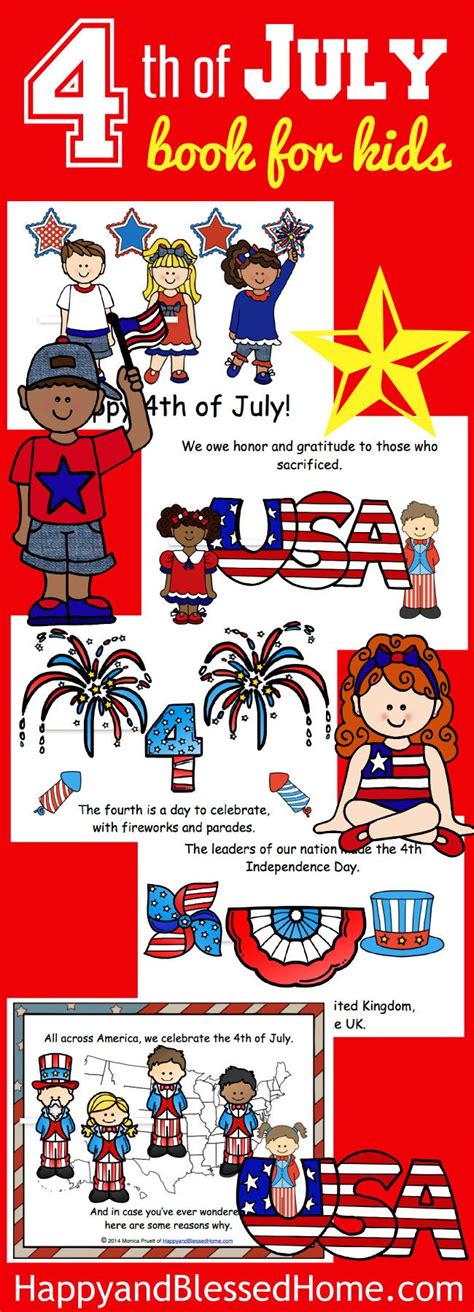 Free Fourth Of July Book For Children
