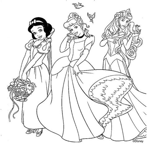60 Desenhos De Princesas Para Imprimir E Colorir