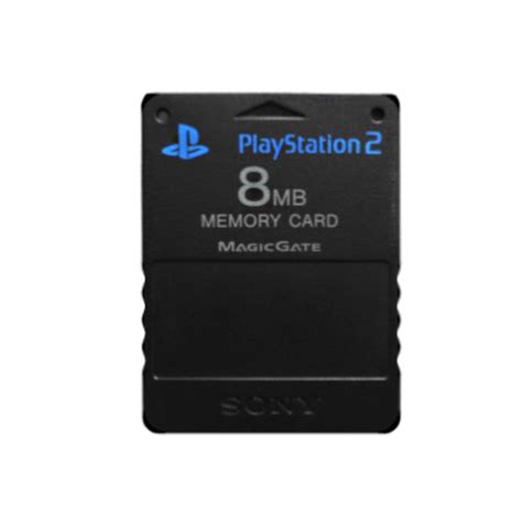 Sony Playstation 2 8 Mb Memory Card Black Your Gaming Shop