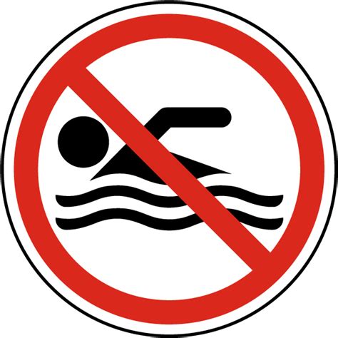 No Swimming Label Claim Your 10 Discount