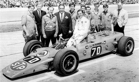 Lotus 56 Indianapolis With Graham Hill At The 1968 Indy500 Racing