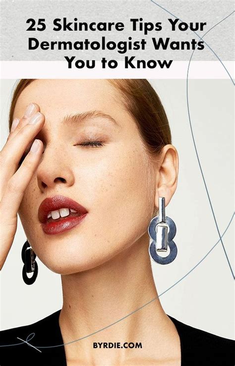 25 Skincare Tips Dermatologists Know That You Dont All Natural Skin