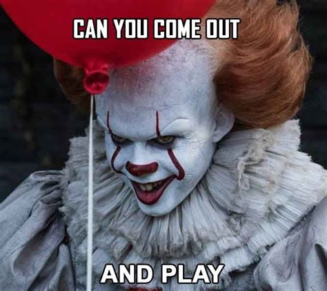 Top 10 Funny It Clown Memes Which Is Most Hilarious Pennywise Memes