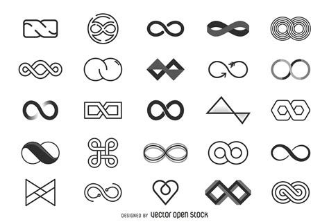 Infinity logo template collection - Free Vector | การ ... Fantastic logo designs you can tweak easily yourself online.