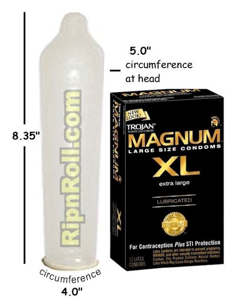 Trojan Magnum Xl Large Size Lubricated Condoms Or Display And Curio Cabinets Furniture
