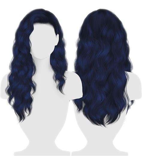 Private Hair October 2019 By Simpliciaty C82 Sims 4 Curly Hair Sims 4