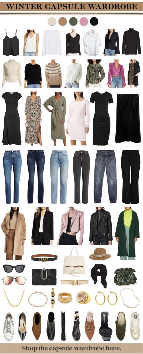 Winter Capsule Wardrobe Items More Than Outfits