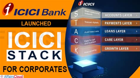 Icici Bank Launched Digital Banking Solution For Corporates Icici Stack