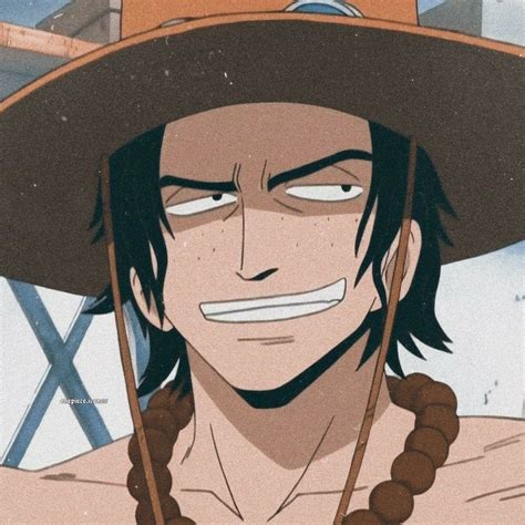 I'm gonna do just time skip icons but why? One piece Ace 🧡 em 2020 | Anime, One piece, Imagens