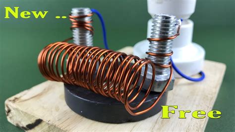 Amazing Electric Science Free Energy Using Magnet With Light Bulb 2020