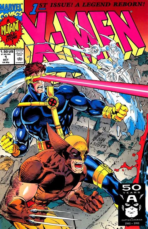 X Men 1 By Jim Lee And Scott Williams Marvel Comics Covers Comic