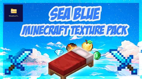 Minecraft Sea Blue 16x16 Texture Pack Bedwars Montage And How To
