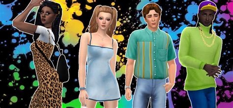 Sims 4 Cc 90s Aesthetic Clothes Hair Furniture And More Fandomspot
