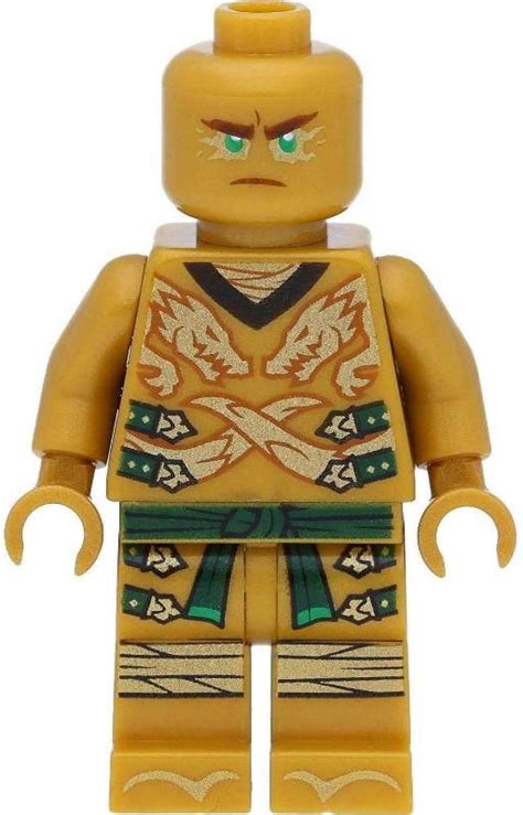 Lego Ninjago Golden Ninja Lloyd Mini Figure W Golden Hair Piece 71702