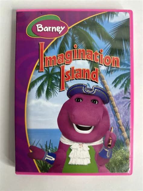 Barney Imagination Island Dvd Cartoon 90s Tv Series Rare Oop 1424