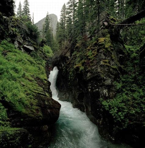 Glacier National Park Photo Locations And Travel Destinations Hidden Falls