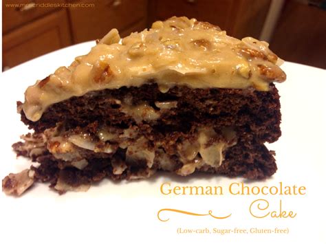 German Chocolate Cake (low-carb, sugar-free) | Recipe ...