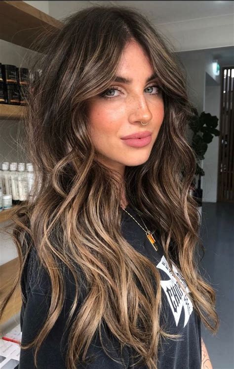 Brunette Hair With Highlights Brown Blonde Hair Black Hair Brunette Hair Colors Hair Color