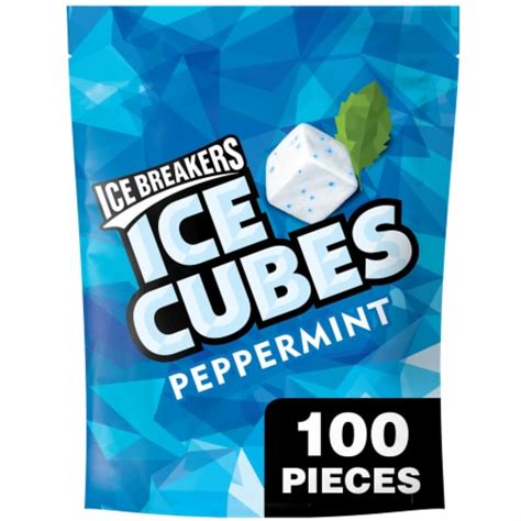 Ice Breakers Ice Cubes Peppermint With Cooling Crystals Sugar Free