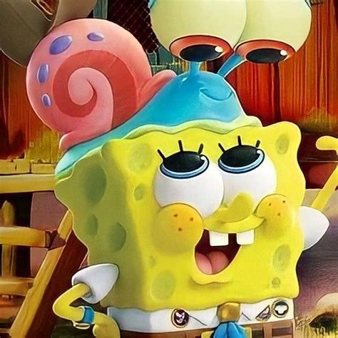 Spongebob And Patrick Baby Cute Photo Profil 🌊🧽⭐ From Jelovly Wongkar