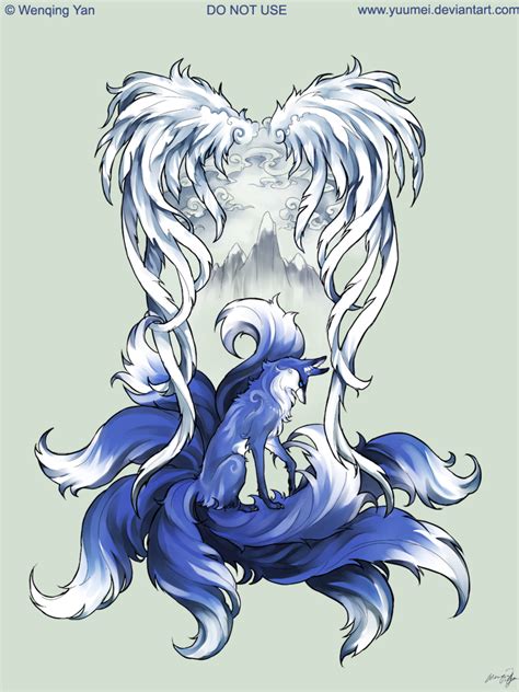 9 Tailed Fox Tattoo Commission By Yuumei On Deviantart Kitsune