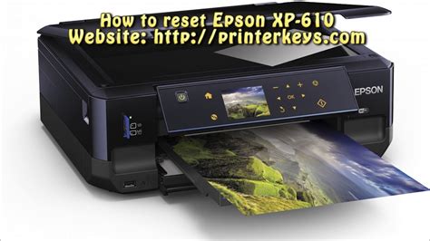 8) for free in pdf. Reset Epson XP 610 Waste Ink Pad Counter - YouTube