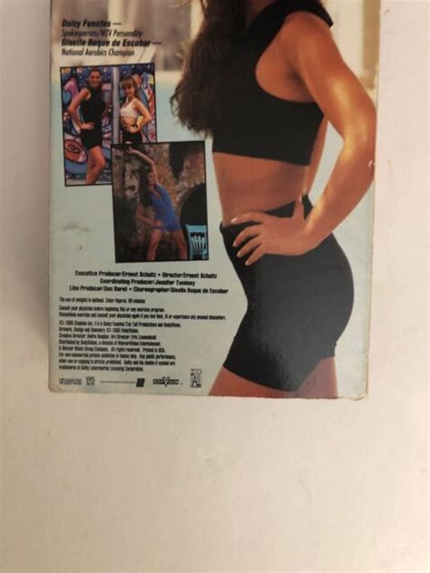 Daisy Fuentes Totally Fit Workout Vhs For Sale Online Ebay