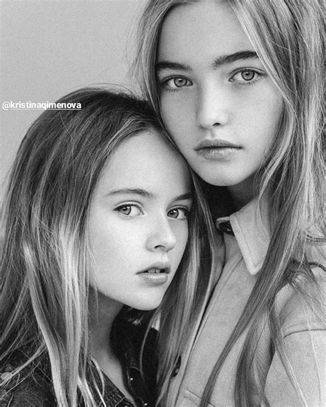 Kristina Pimenova And Anastasia Berzrukova Sisters Photoshoot Sisters