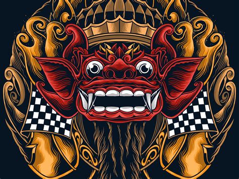 Barong Bali By Andharuart On Dribbble