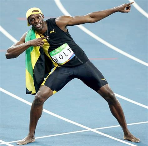Jamaicas Bolt Makes History In Rio Wins Third Successive Olympics