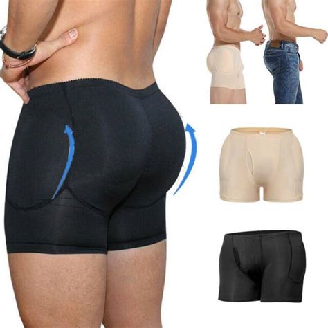 Men Butt Lifter Hip Enhancer Briefs Padded Boxer Underwear Skinny Panties Shaper Ebay