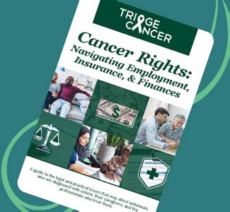 Cancer Educational Materials Triage Cancer Finances Work Insurance
