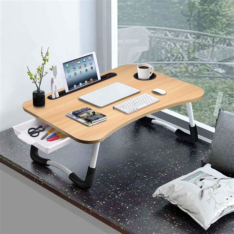 Buy Slendor Laptop Desk Laptop Bed Stand Foldable Laptop Table Folding