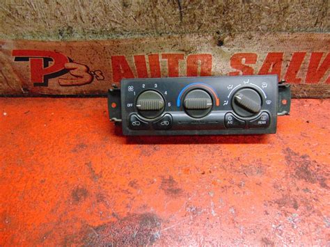 01 99 02 00 chevy silverado sierra heat temperature climate control switch unit a c and heater