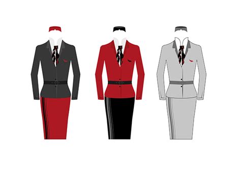 So, the goair cabin crew uniform color is for males and females, both dark bluish gray. Cabin Crew Uniform on Behance