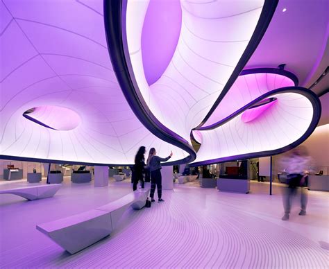 The Winton Gallery Science Museum London Architect Zaha Hadid