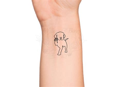 Discover More Than 77 Minimalist Dog Tattoo Super Hot Vn