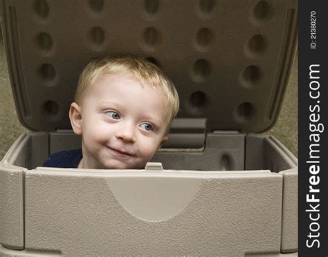 Boy In A Box Free Stock Images And Photos 21380270
