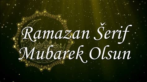 Ramazan Čestitka Čestitka Za Ramazan Youtube